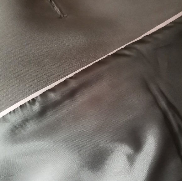 East 5th Nanotex Fabric Womens Size 12, 3 Button Military Green Blazer Jacket - Picture 3 of 7